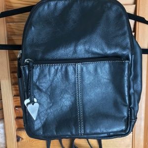 Aurielle Leather mini backpack
